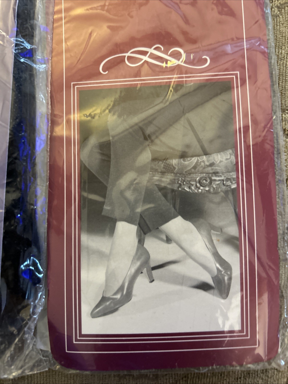 Lot Of 2 Vtg 80s CVS Drugstore Sheer To Waist Pantyhose Queen +1 Pack Knee Highs