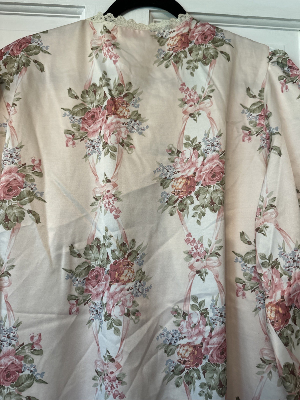 Vintage Chelsea’s Closet Floral Long Sleeved Nightgown Cottage Core Sz L Roses