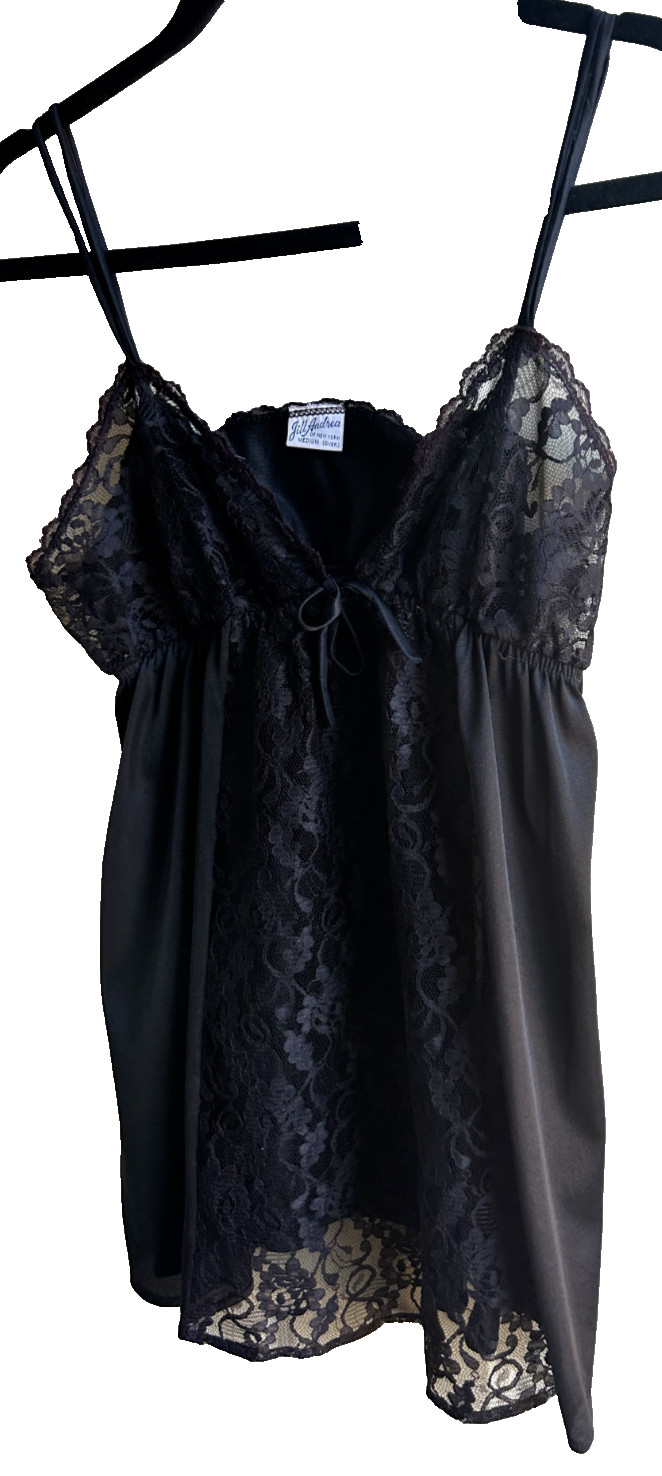 Vintage Jill Andrea of New York Sheer Lace intimate top size medium