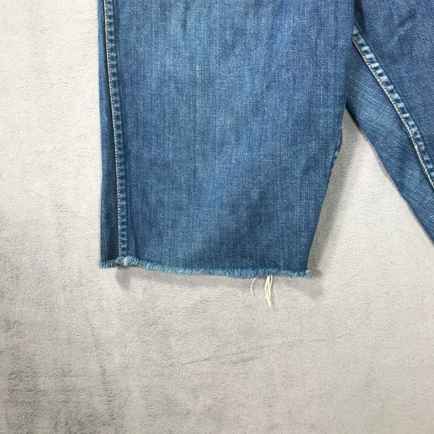 Vintage 50s Wrangler Blue Bell Sanforized Denim Bermuda Shorts Misses 16 (26″)
