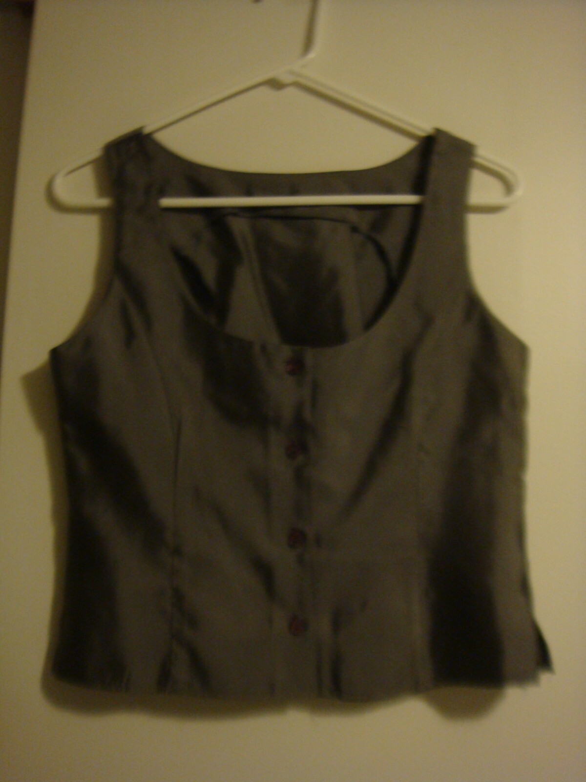 Star CCC City Clothing Co 5 Liquid Silver 2-Piece Sleeveless Long Skirt Top Set