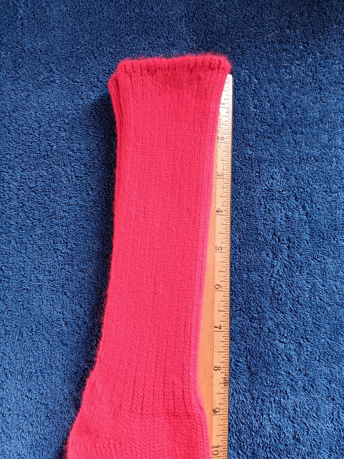 1970s Vtg Red Sox 10-13 Orlon Acrylic Nylon Size 10-13 USA BRIGGS LTD NWT NOS