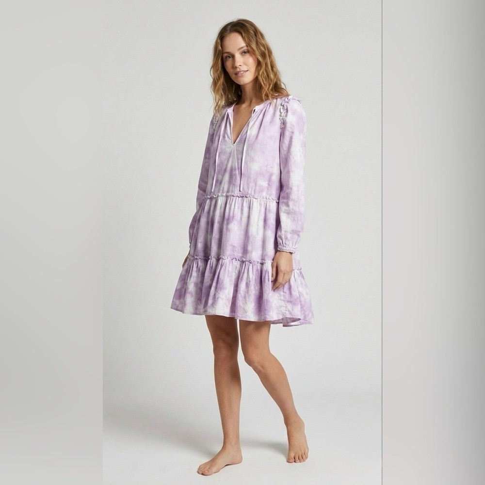 Generation Love tent dress Lavender Tie-Dye Dress | Size XS