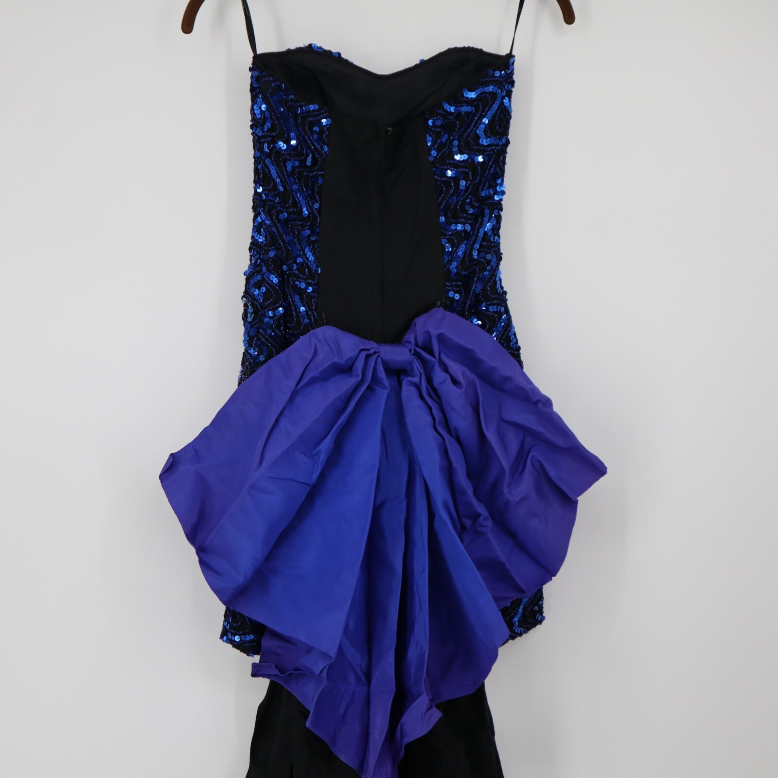 Jessica McClintock Gunne Sax Strapless Bodycon Sequin Party Formal Prom Dress