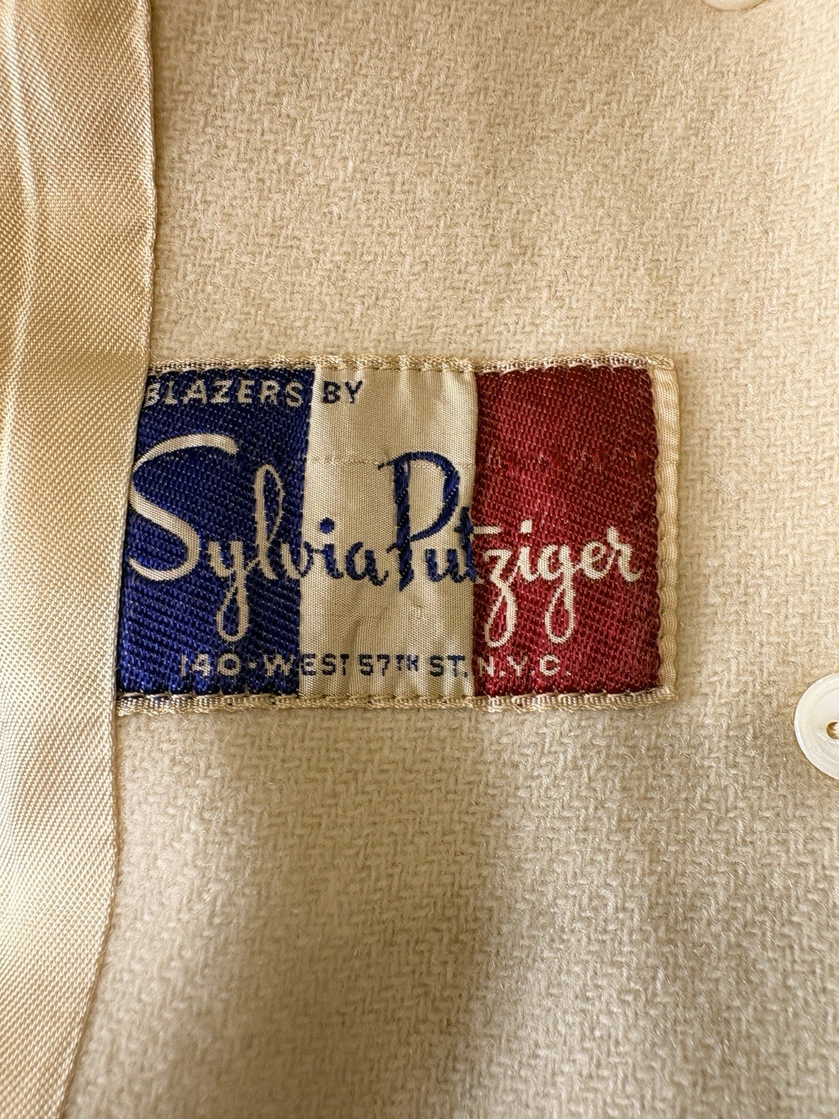 1957 Saint Mary Of The Woods Wool Jacket School Blazer Rare Vintage As Is