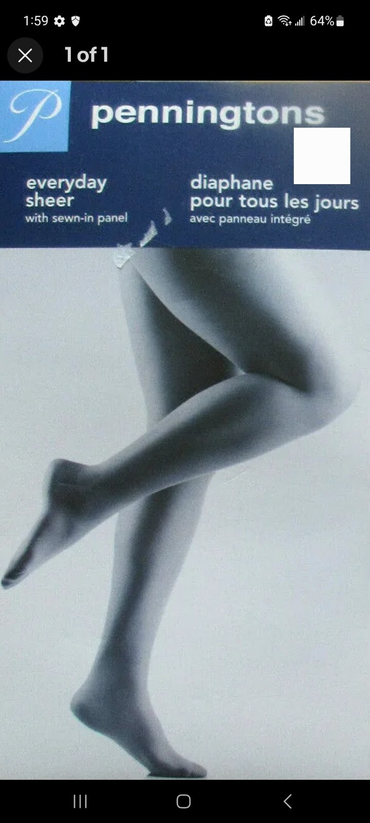 Vintage Pantyhose 80 Pairs 40 X Nude 40 X Nightshade Penningtons Queen Size 3X