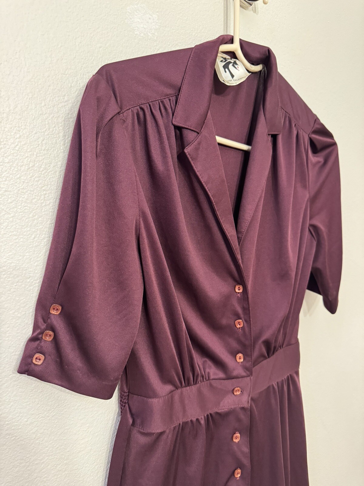 Jody T of California Long Dress Women’s Size 9 Vintage 70s Prairie Tradwife Boho