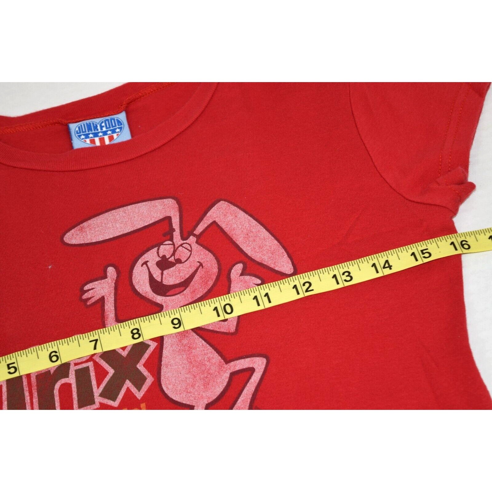 Vintage T-Shirt Junk Food Size S/M Y2K Trix are for Kids Rabbit Made USA