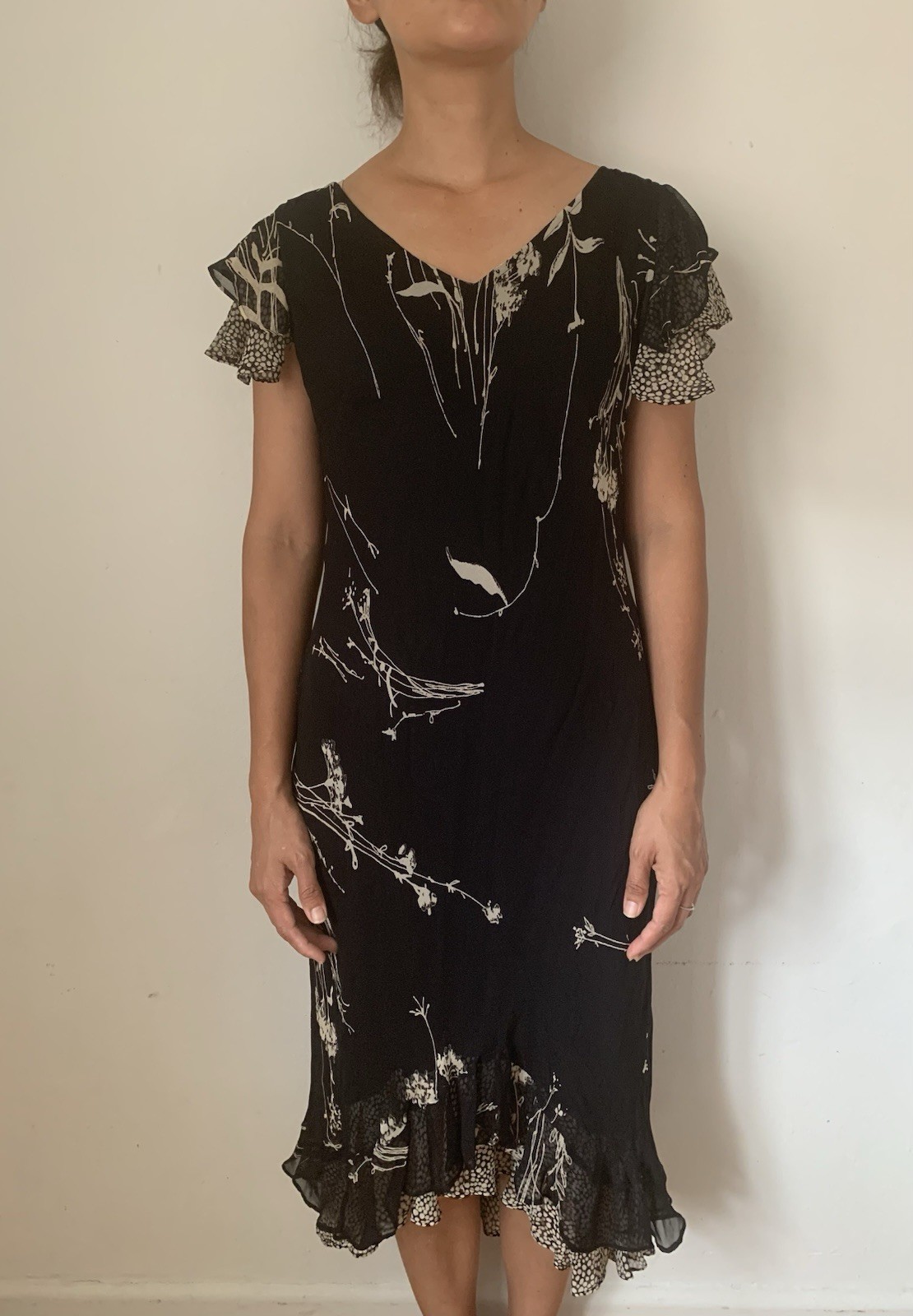 Vintage Phool Ruffle Dress