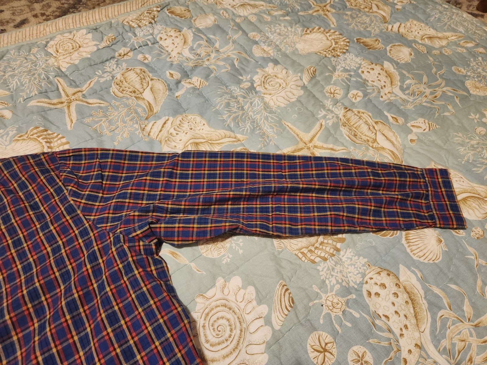 Vintage Plaid Shirt 70’s 80’s Sears The Fashion Place Size 18