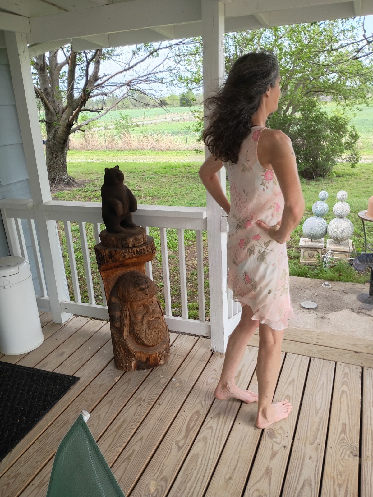 Vtg ALYN PAIGE Dress USA Made Sz 9? M/L Floral Frilly Lined Pretty In Pink PROM