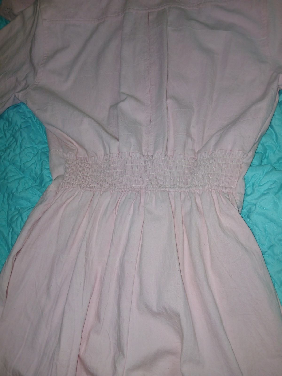 VTG 80s D.Frank Jumpsuit Jeweled stones Padded Shoulder Pleated Ruching 12 USA