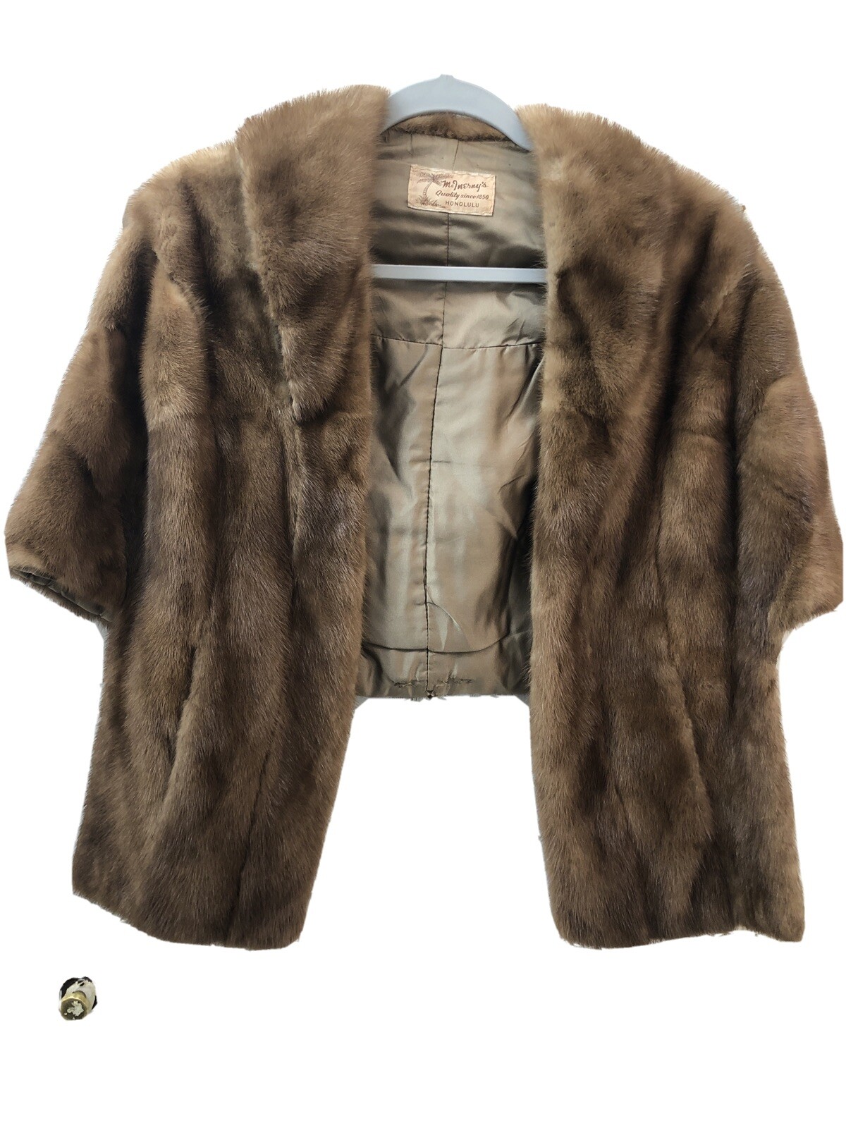 Antique McInerny’s of Honolulu Women’s Fur Stole Vintage