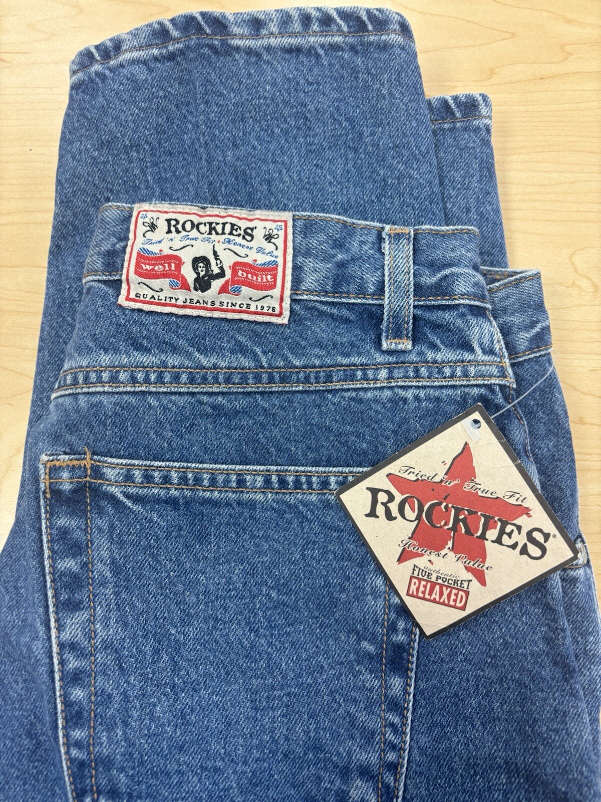 NWT Vintage Rockies dead stock Sz 32/13 Jeans