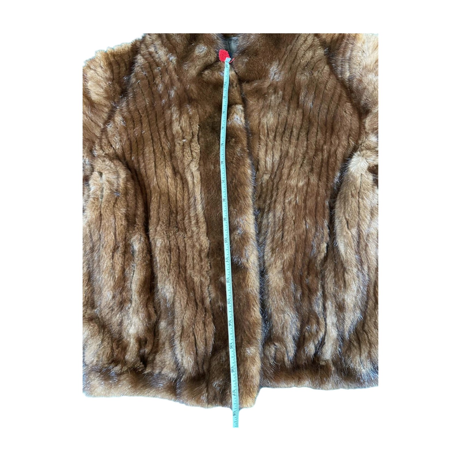 Vintage Luxe Brown Fur Coat – Short Length – Small/XS