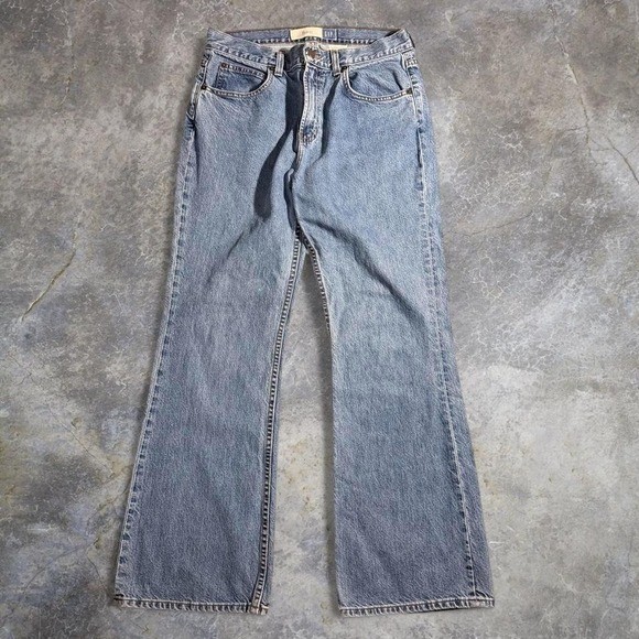 Vintage Y2K GAP light wash blue flare jeans Made in USA Size 10