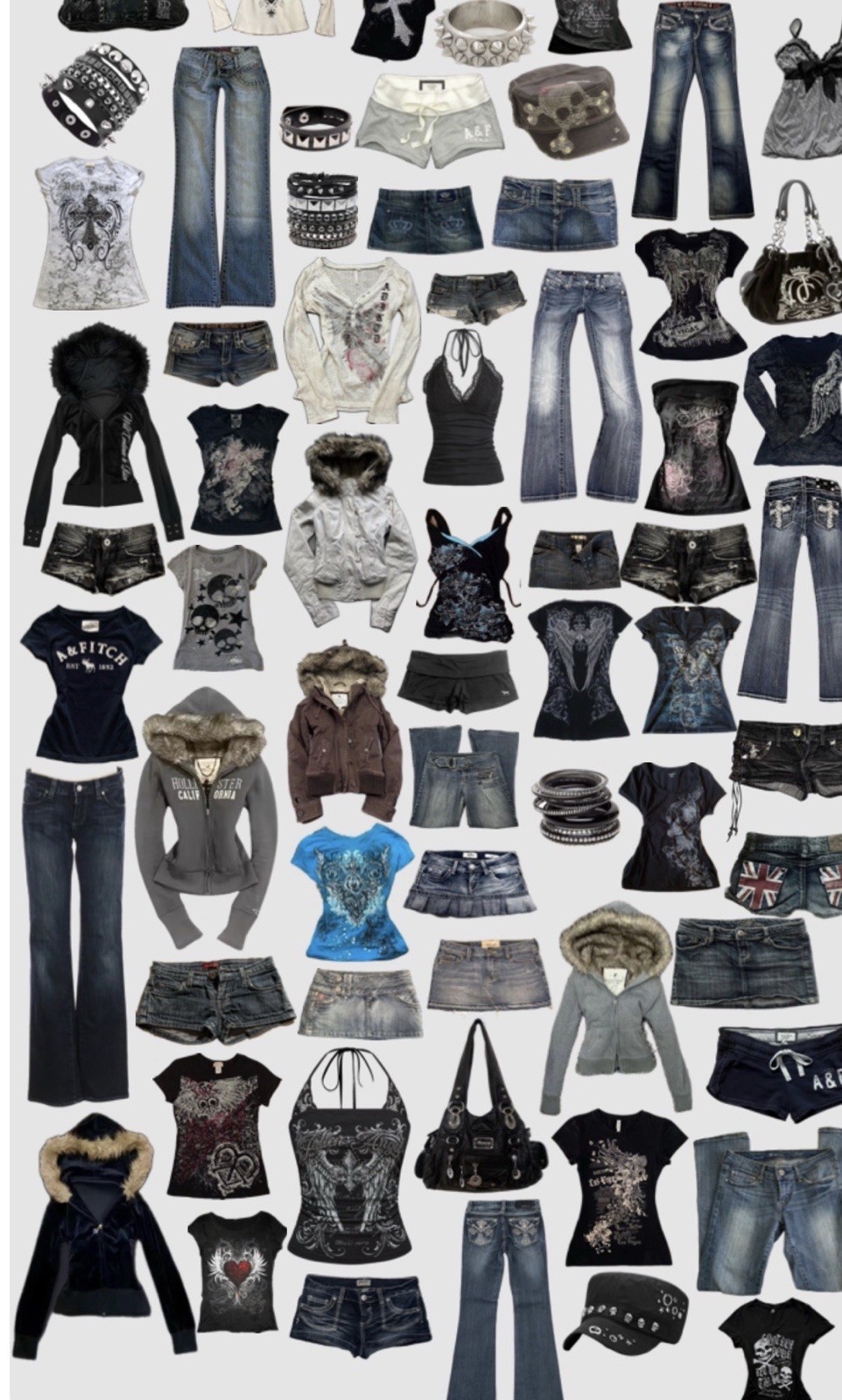 Women’s Y2K 2000’s Clothing Wholesale | Mystery Box Box 50 Pieces(Size S-L)