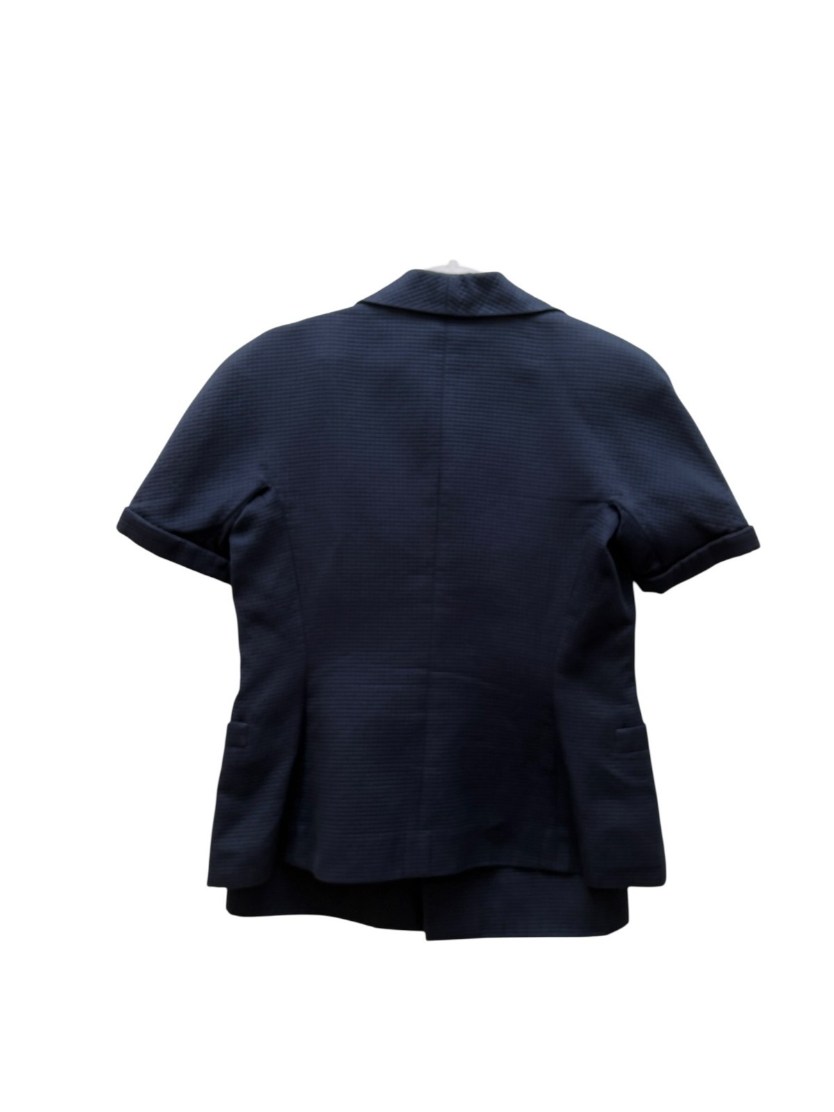 DIOR Vintage Galliano Era Skirt Suit Set 90s Navy Small