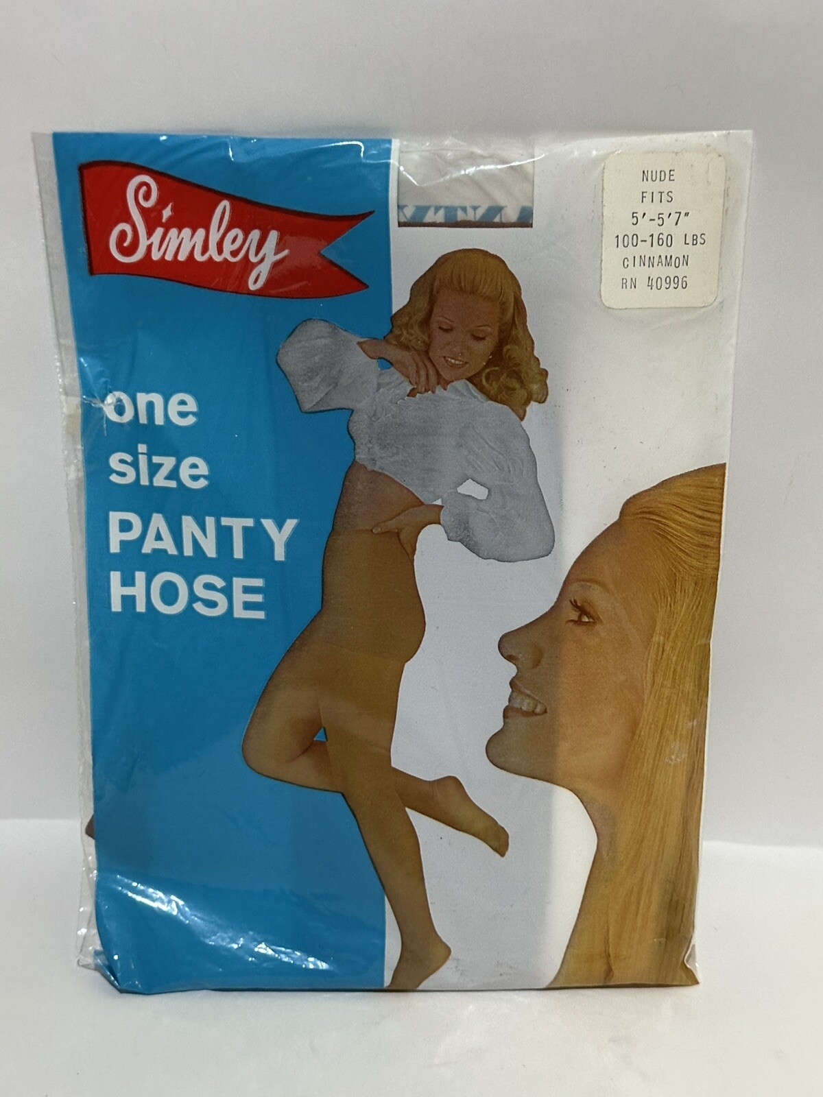 Simley Nude Fit Cinnamon One Size 5’- 5’7” 100-160 Lbs Vintage Model USA