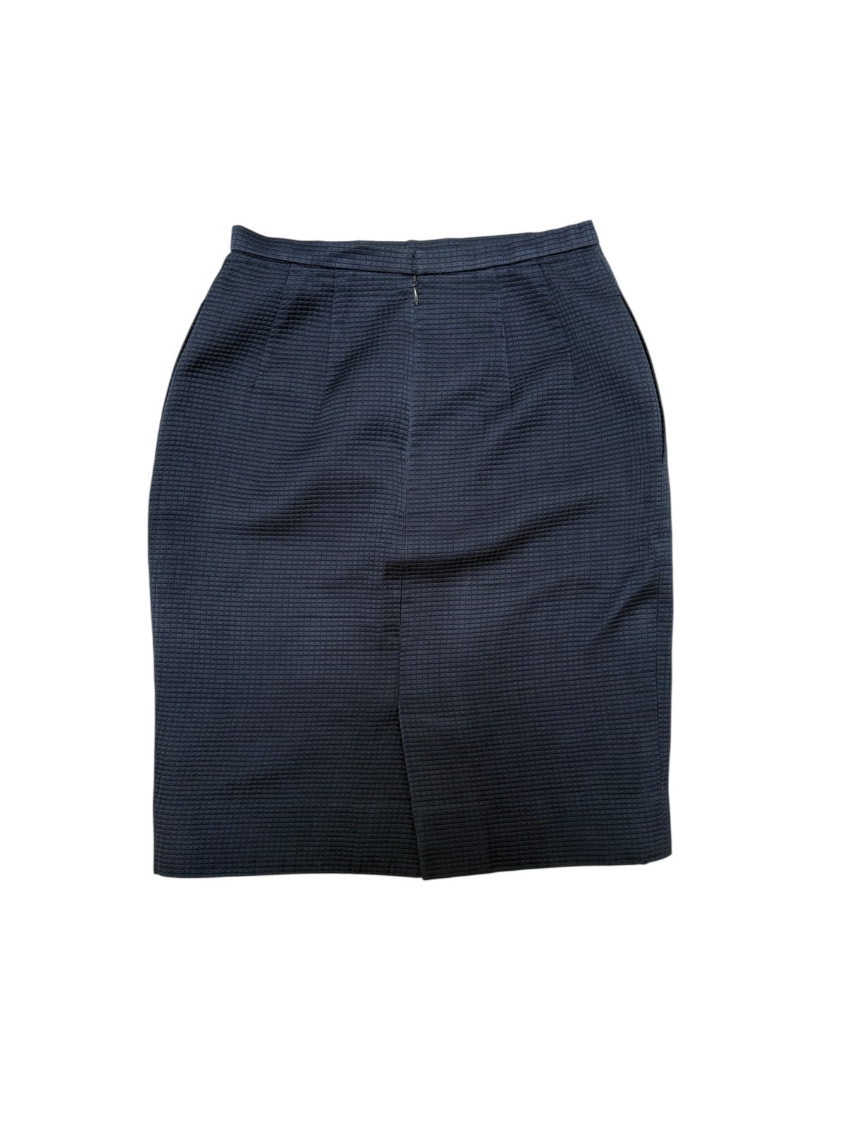 DIOR Vintage Galliano Era Skirt Suit Set 90s Navy Small