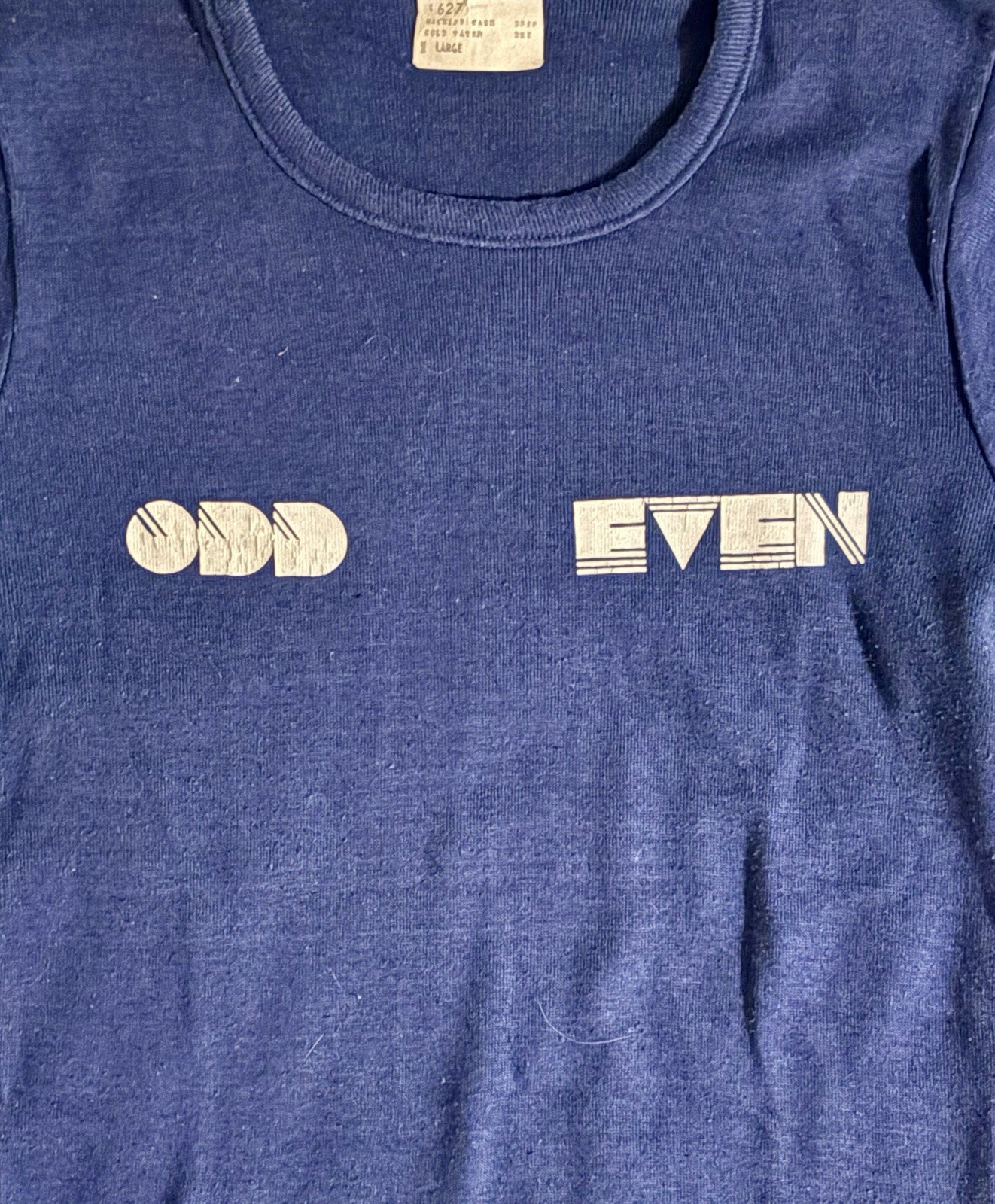 Vintage Women’s Graphic Tee Lot 5 Shirts Moody Blue – Odd Even + Lot New & Like