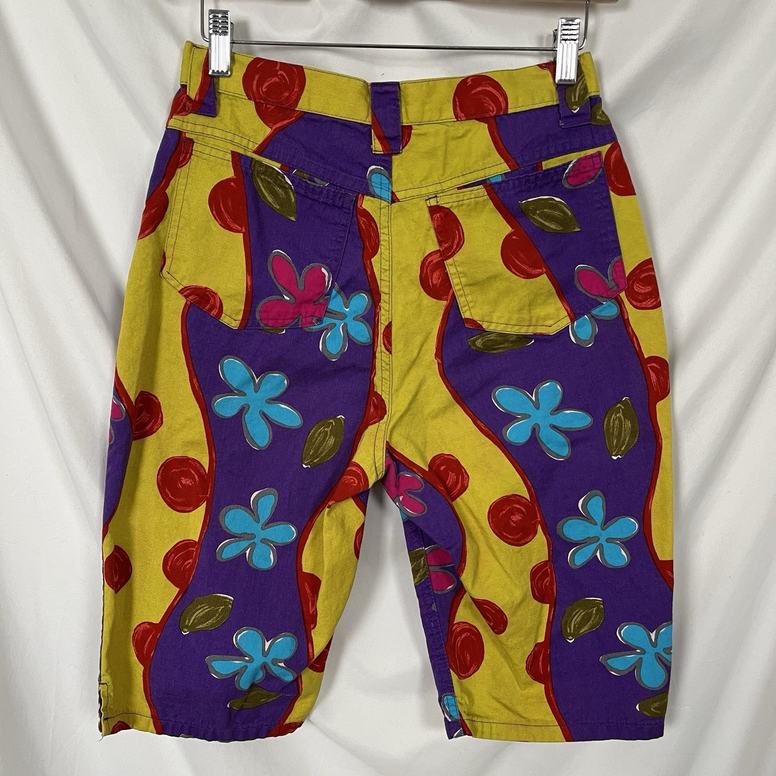 VTG 1970s-1980s United Colors of Benetton Italian Funky Cotton Shorts