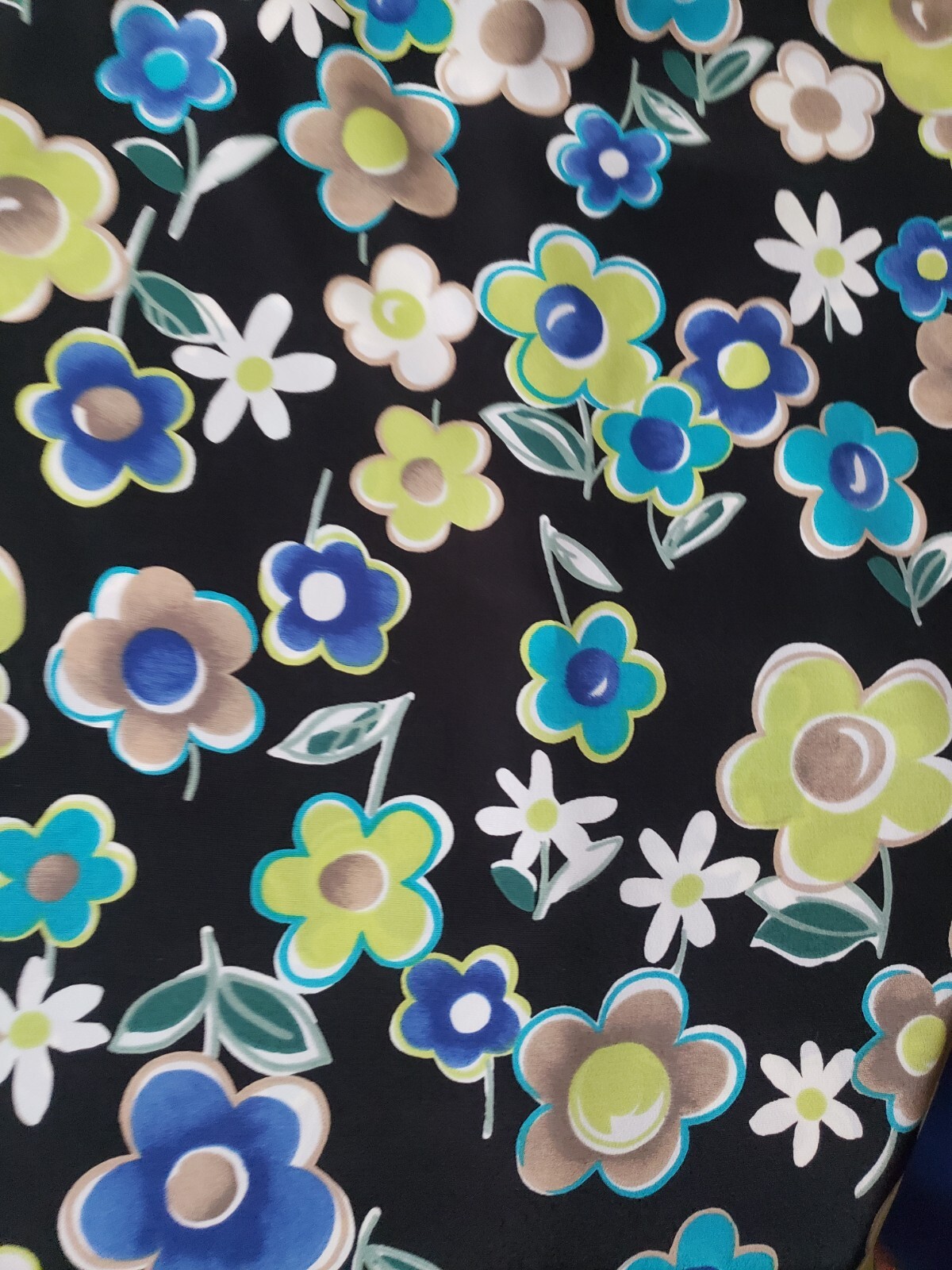 Vintage 90s Y2K Wrapper Sz 5/6 Floral Mini Skater Skirt Grunge High Rise Waist