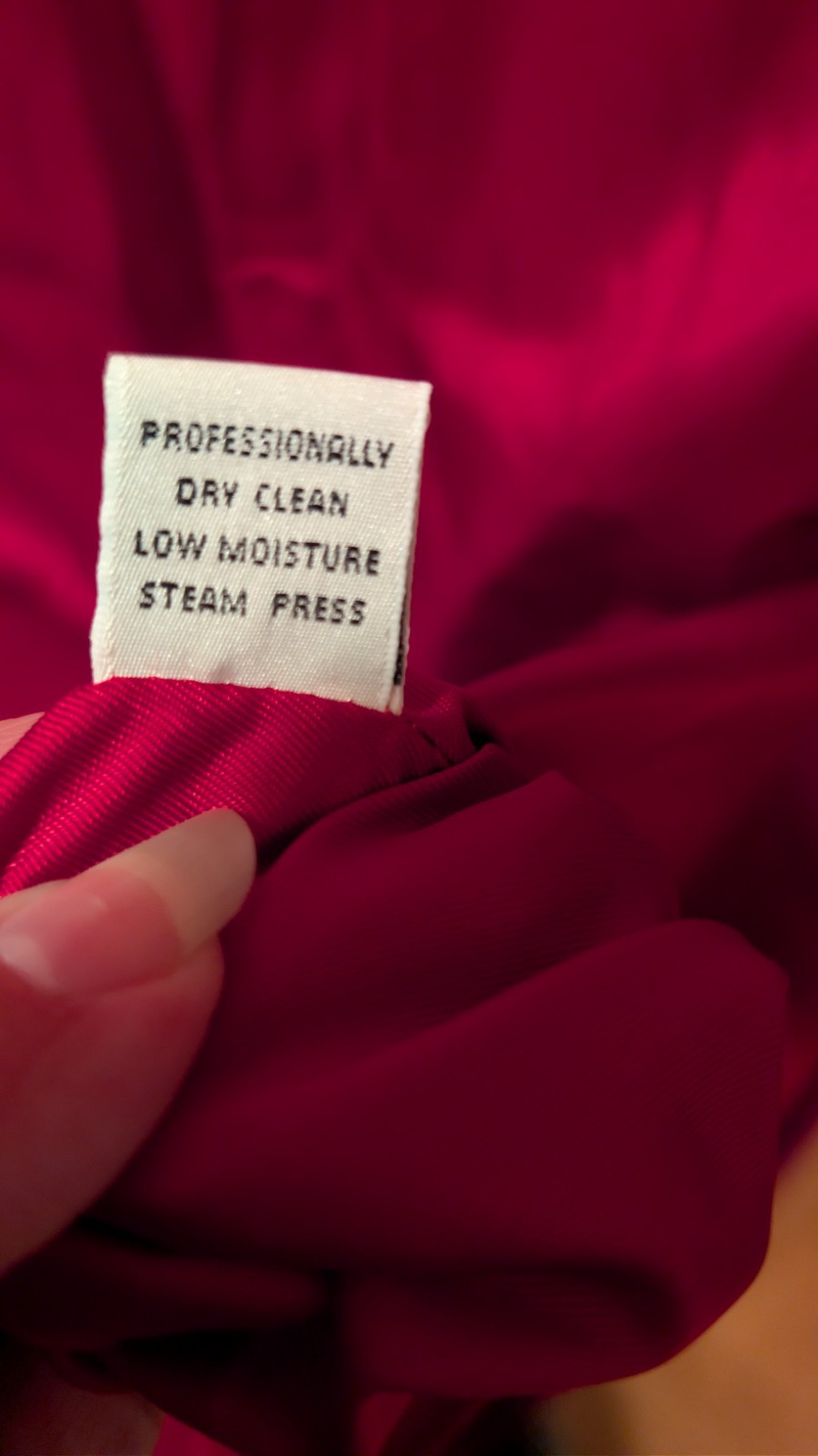 VINTAGE Ashley Scott 100% PURE WOOL Maxi Coat – Made in USA Raspberry Red (12)