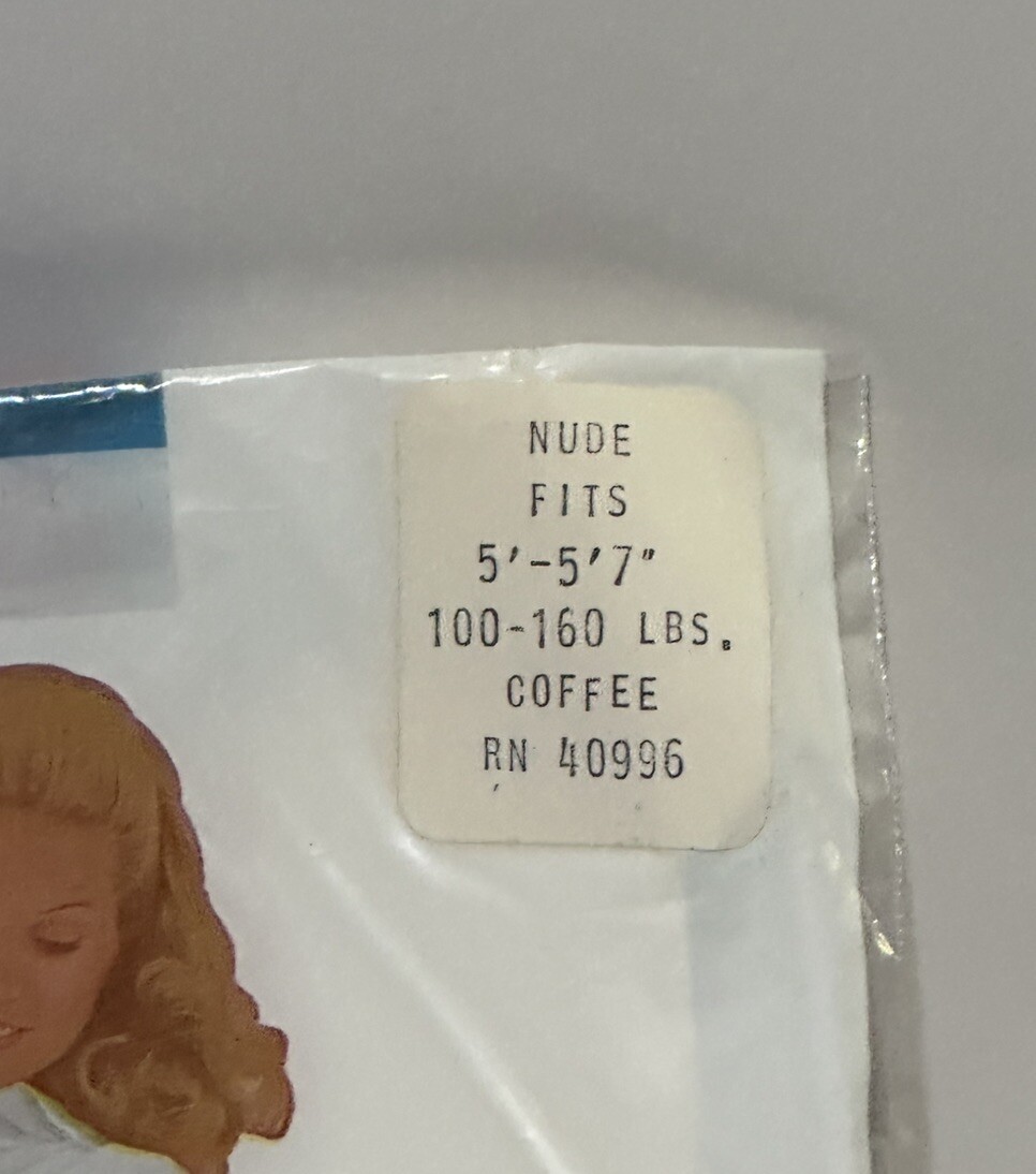 Simley Coffee Nude Fit One Size 5’- 5’7” 100-160 Lbs Vintage Panty Hose Set Of 3