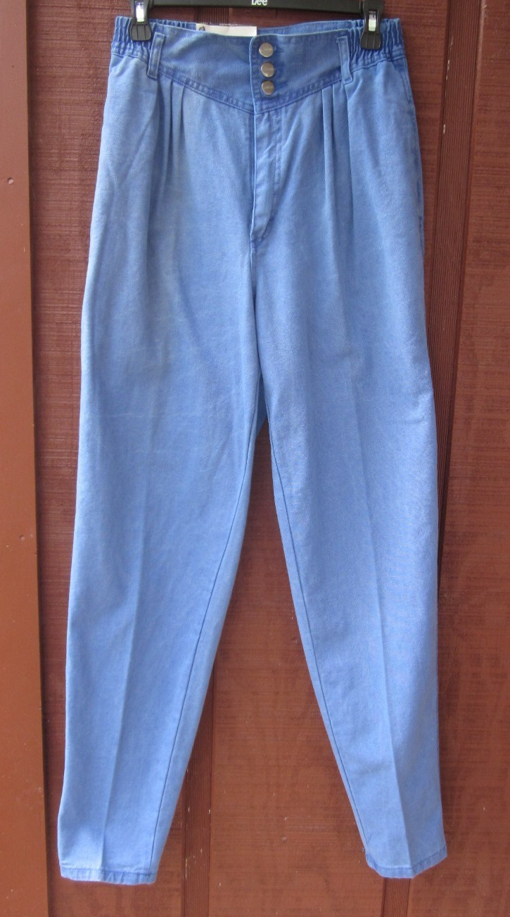 Vintage NOS Women’s Missy PS GITANO 1980s Jeans Size 12 Long 26.5 W x 31 L NWT