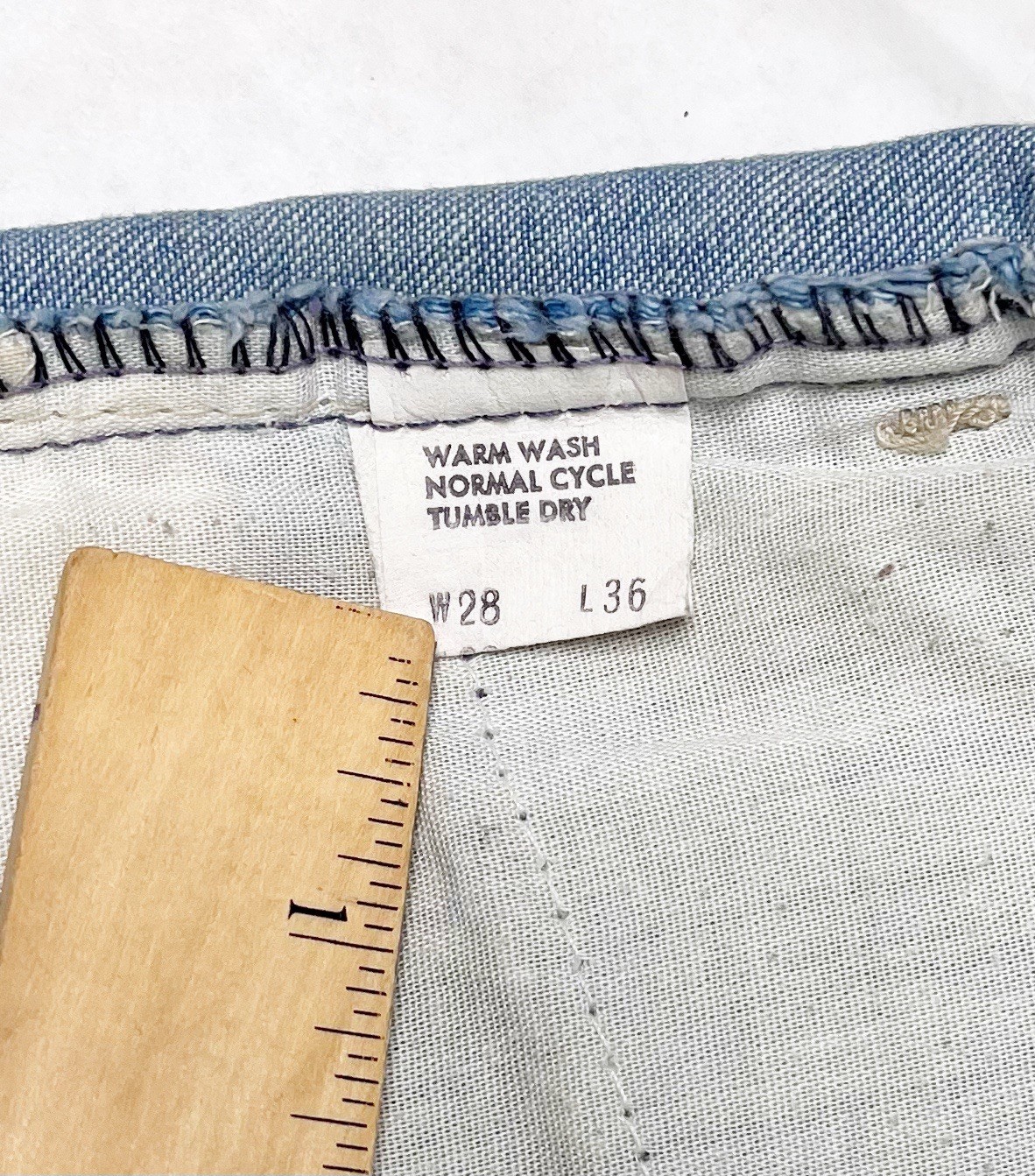 【RARE】Vintage 1978 Levi’s ✤ Fresh Produce Bell Bottom Orange Tab Jeans Fit 27×32