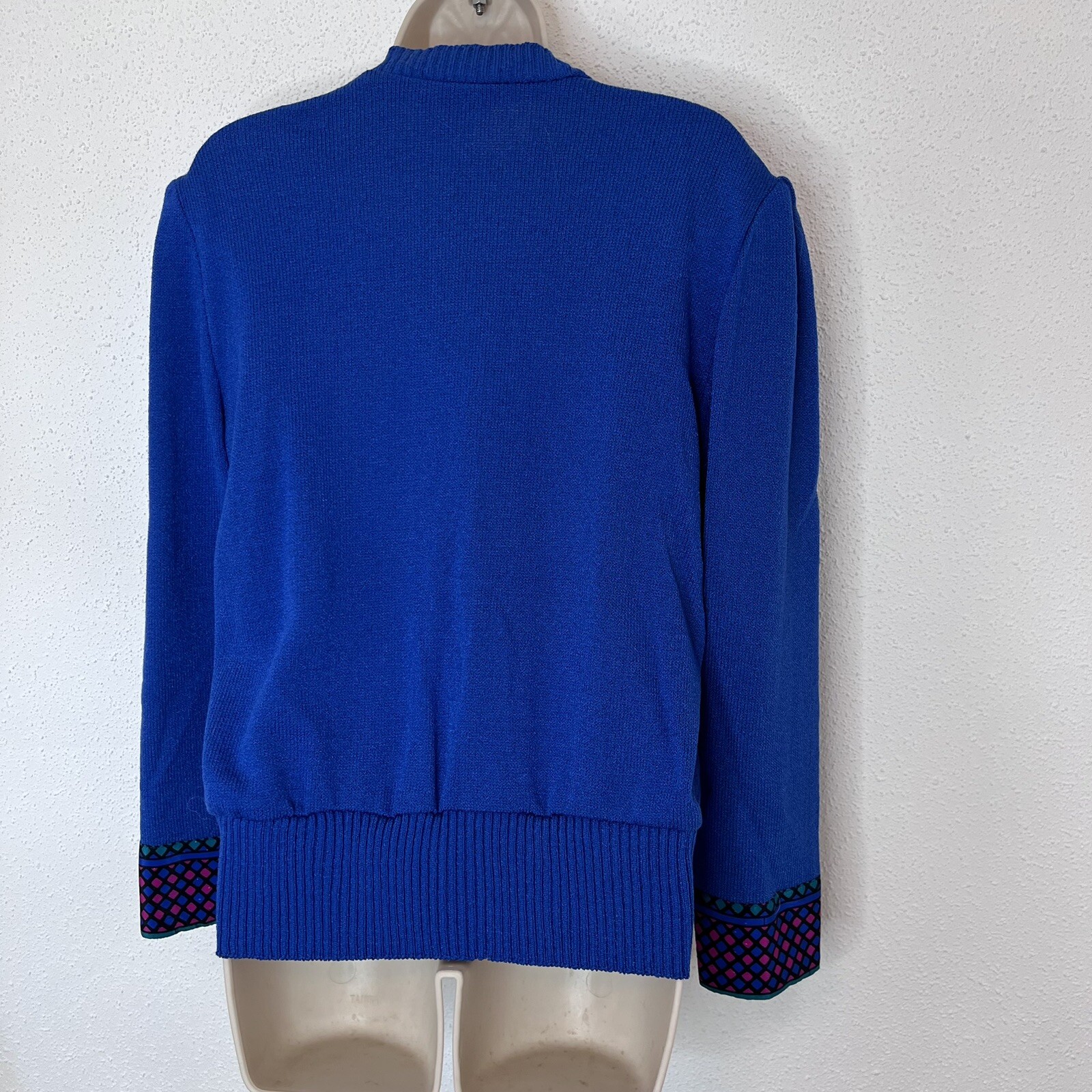Vintage knit embellished 80’s sweater sz 10 anthony sicari