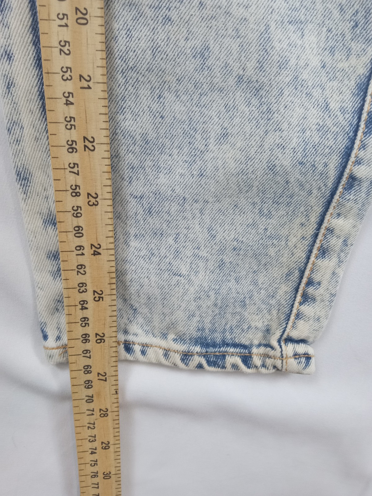 Vintage 80’s/90’s Zena System Acid Wash High Waisted Women’s Jeans Pants 24×27