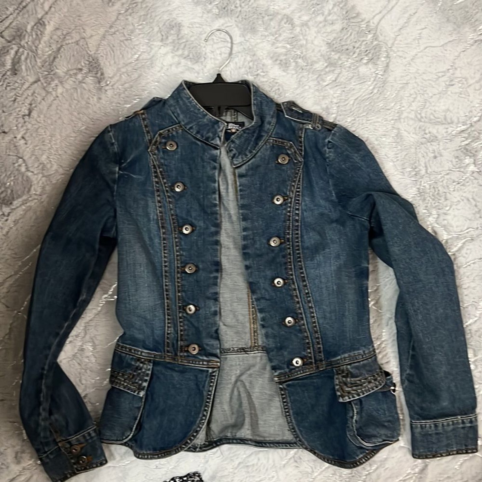 Blue Jean jacket blue asphalt