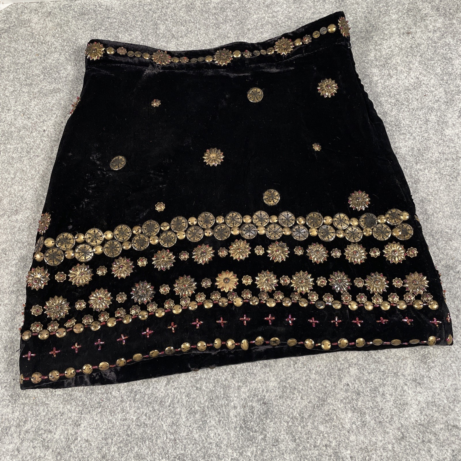 Vintage 90s Velvet Skirt