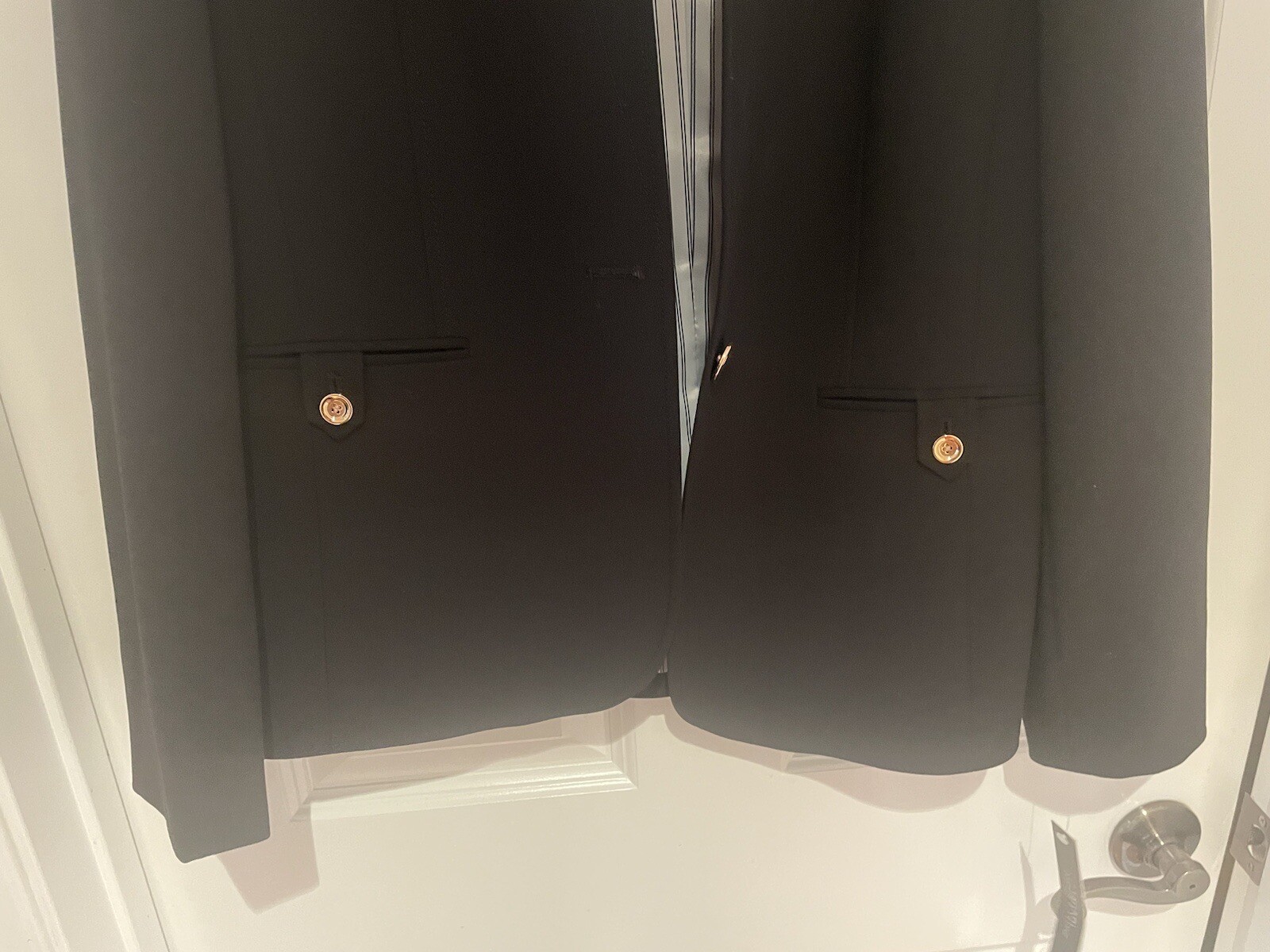 Tahari Arthur S. Levine 2 piece garment, blazer and pants. Size 10. Color black.