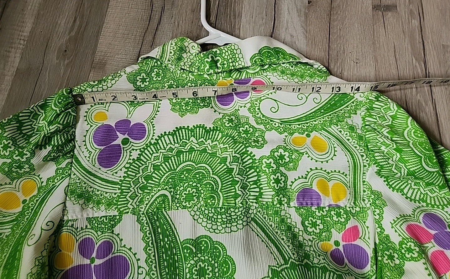 Vtg 60s Mod GoGo Dress By Loungees Psychedelic Hippy Dagger Collar