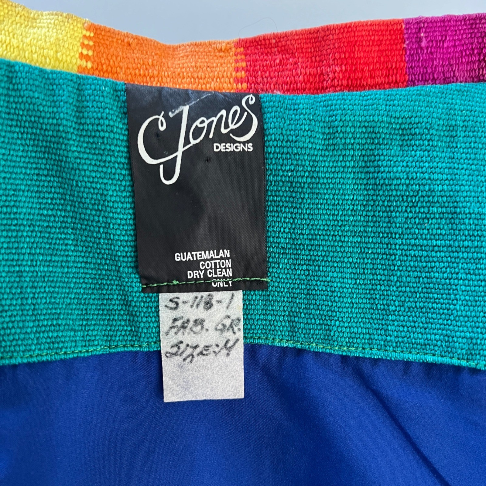 Vintage Women’s Art To Wear Pom Pom Jacket Green size Medium colorful funky
