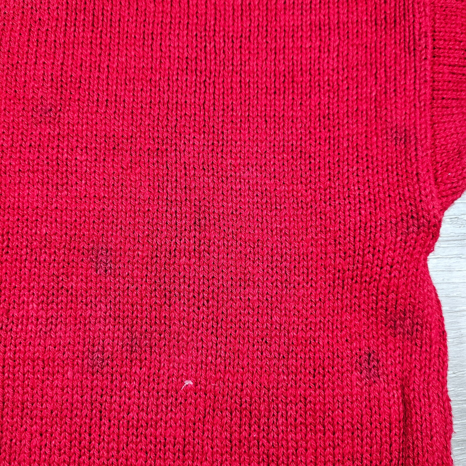 Ugly Christmas Sweater Bonnie and Bill Jingle Sweater Womens M Red Vintage 1985