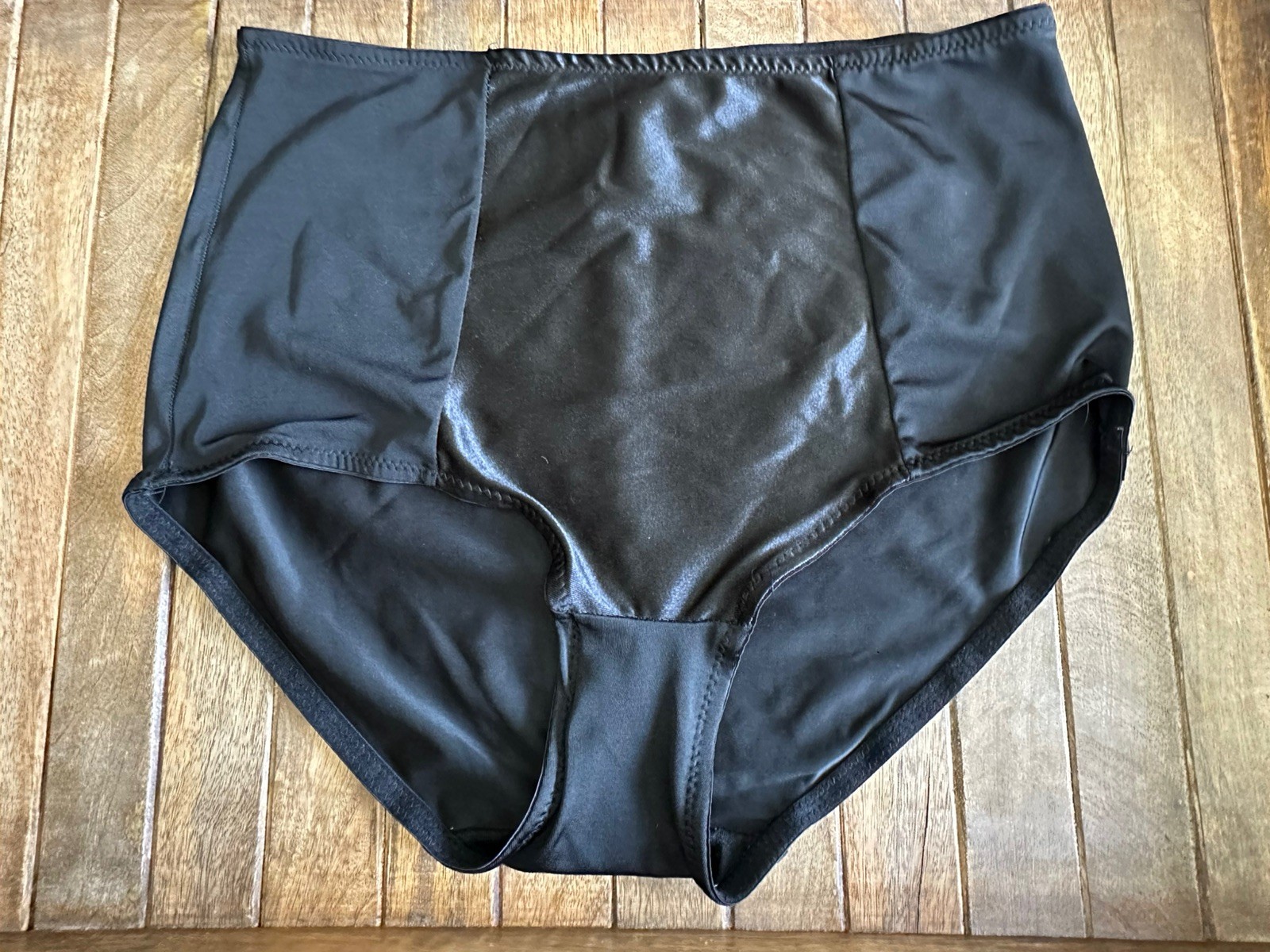 Vtg Marilyn Monroe 2X Black Slimming Panty Panties Briefs