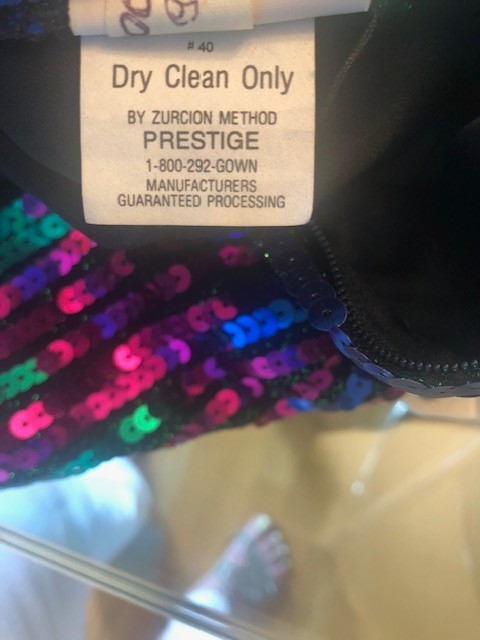 Vintage Disco Fully lined Sexy Sequin Dress Size 6 Party, Cocktail, Wedding