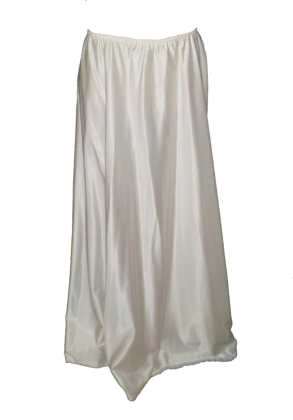 vintage half Slip Greenco Maid Long Full-Length Nylon-Tricot Ivory 6