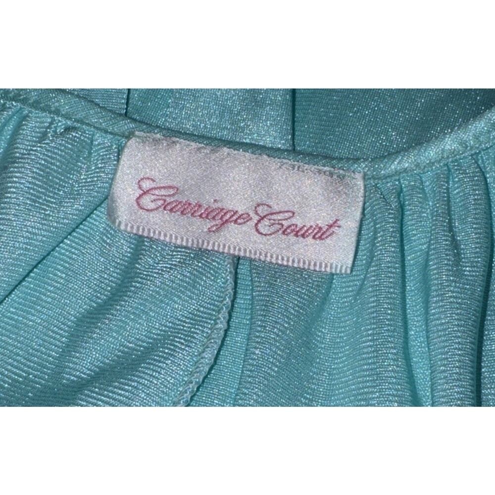 Vintage Sears Sheer Blue Nightgown One Size Cottagecore Grannycore