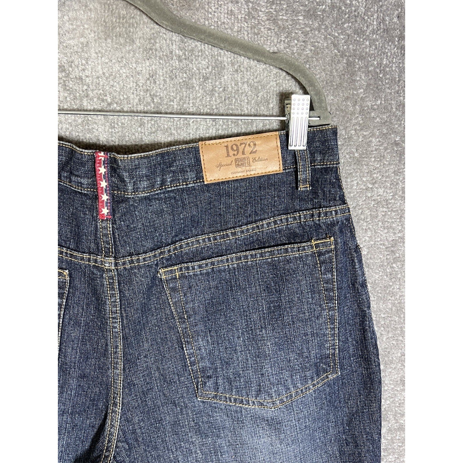 Faded Glory 1972 Special Edition Jeans Womens Missy Size 16 Petite Blue Denim