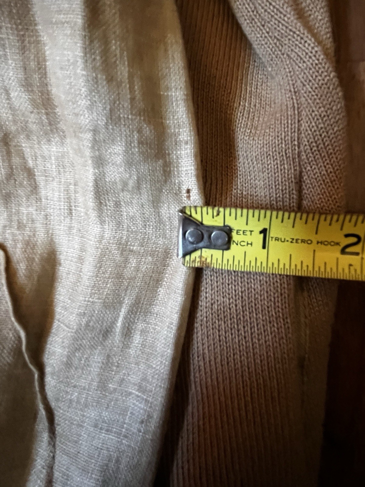 Vintage 80’s Post Modern Dino Valiano Women’s 3 Piece Cotton Tan Outfit D 38