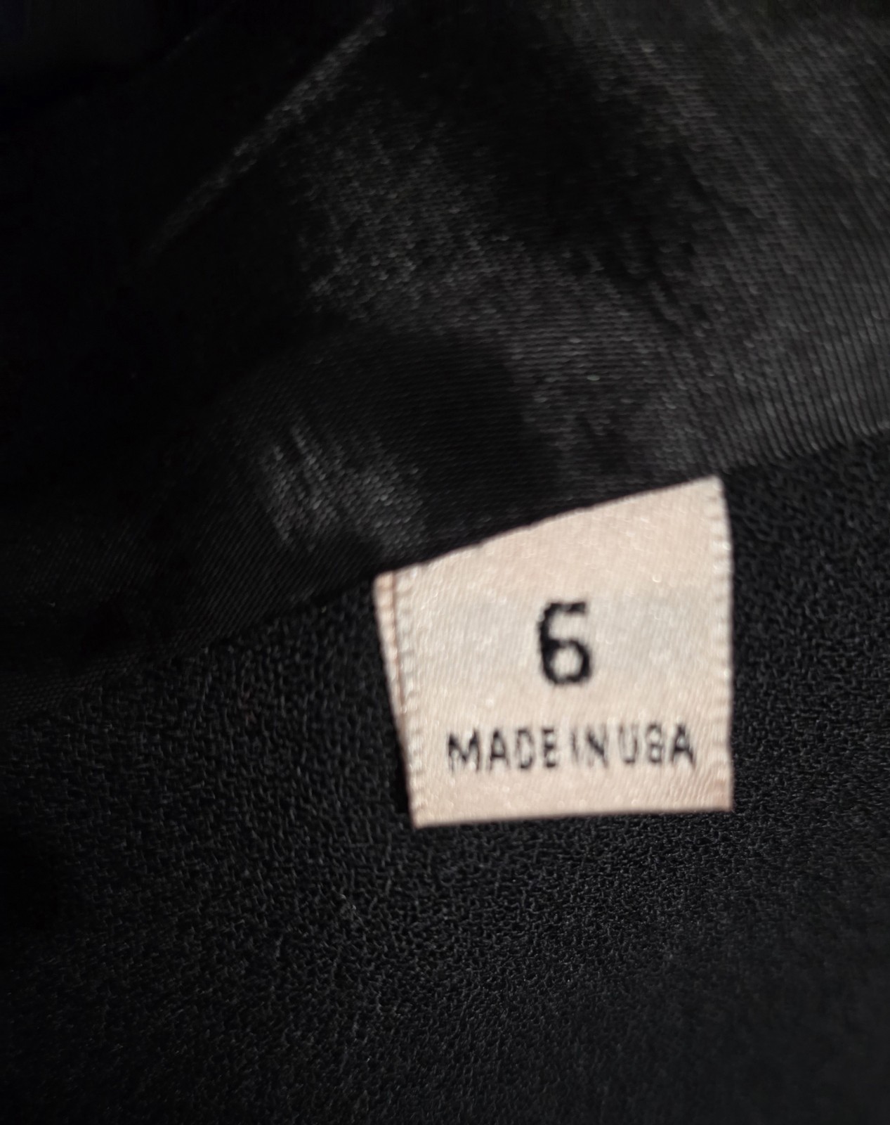Vintage 90s Austin Hill Black Wool Cropped Blazer | Made in USA | ILGWU Size 6
