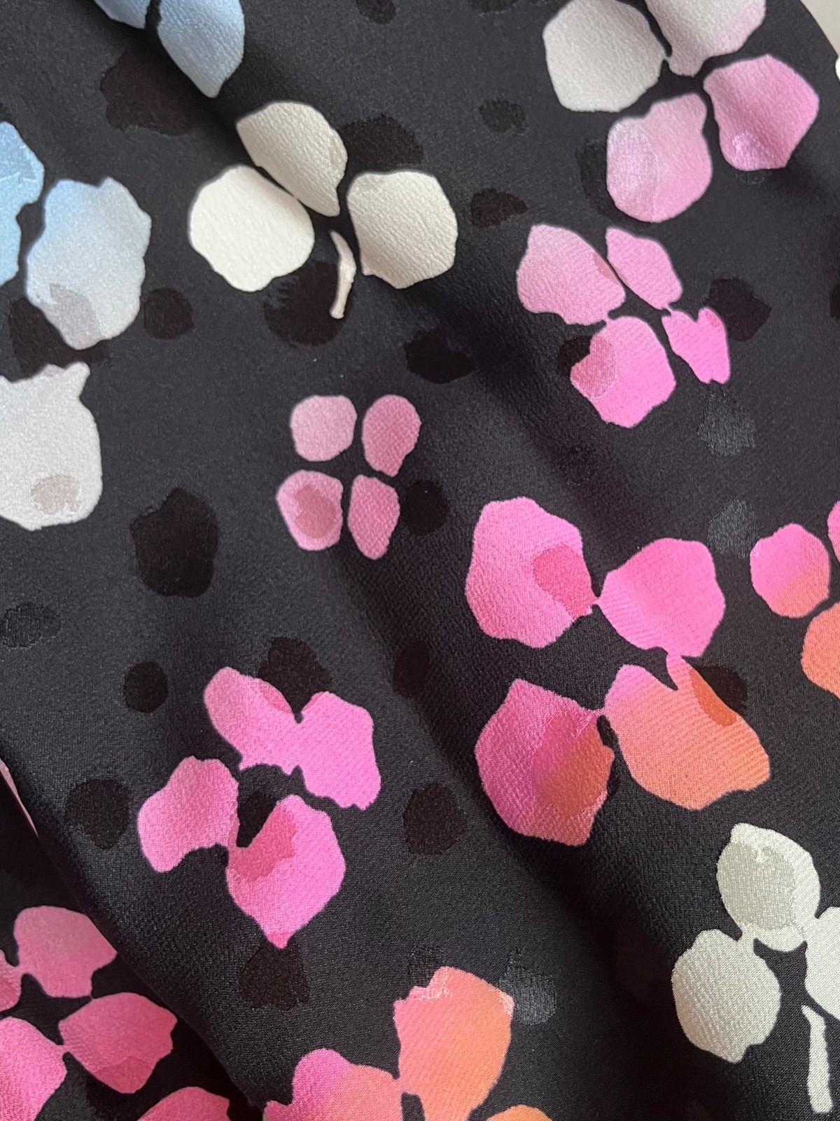 Unique & Versatile Vintage 1980s VALENTINO NIGHT multicolor Silk Dress M