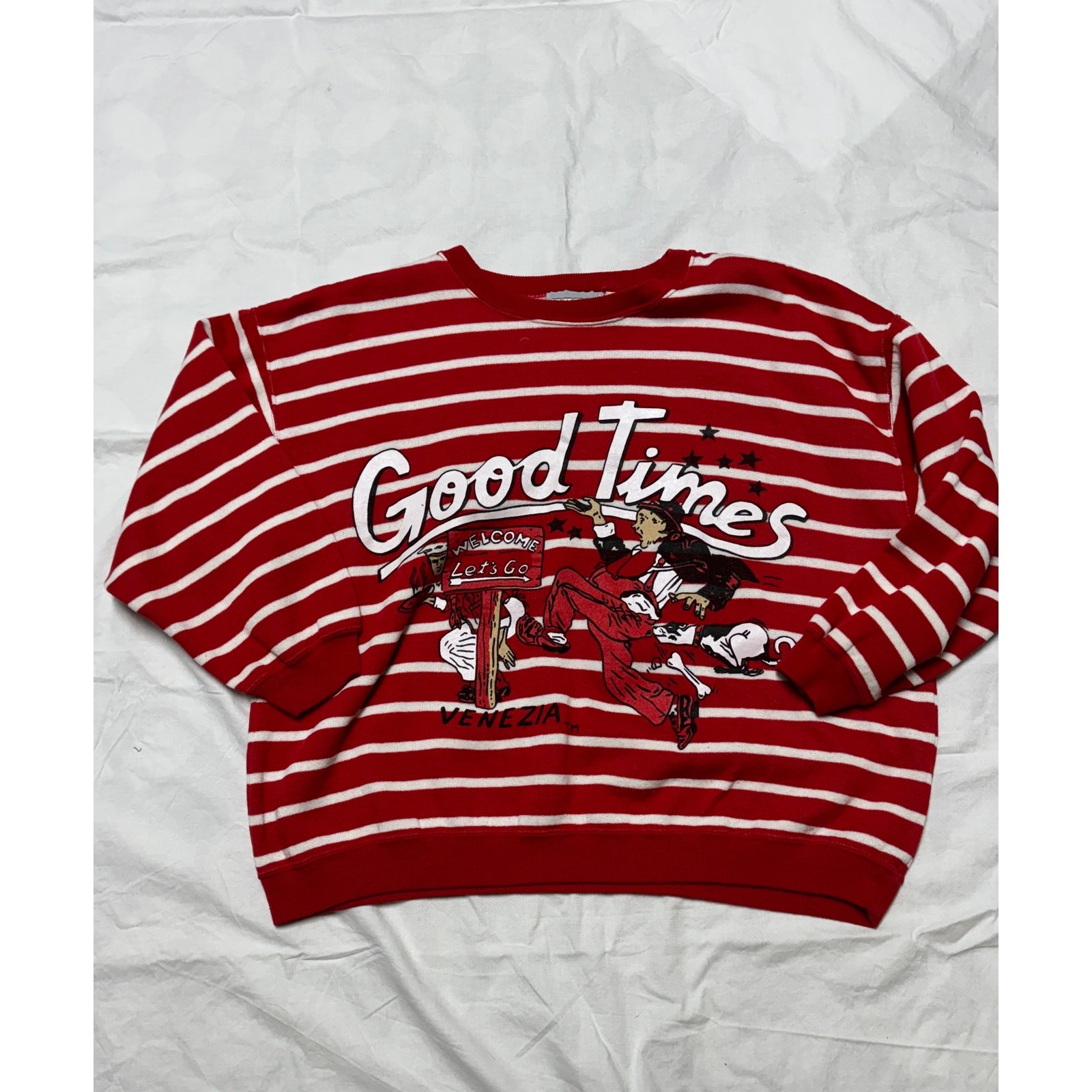 Vintage Venezia Good Times Sweatshirt, 14/16