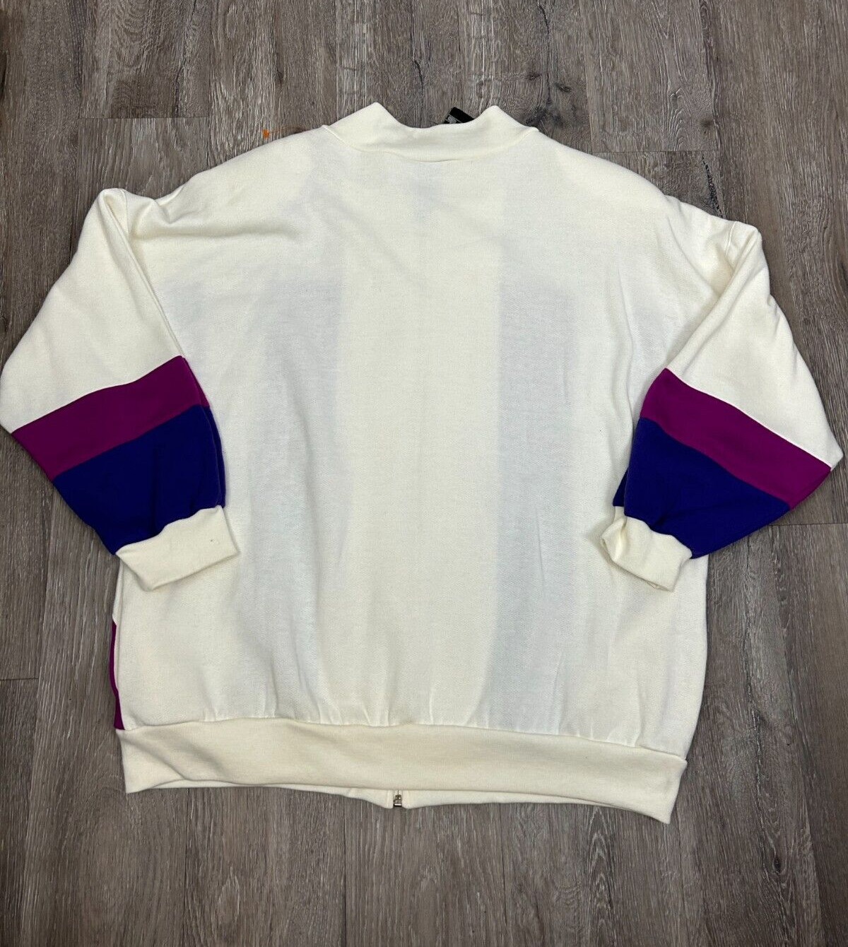 Pyke Limited Full Zip Long Sleeve Sweatshirt Vtg 90’s Women’s XL NWT Jacket