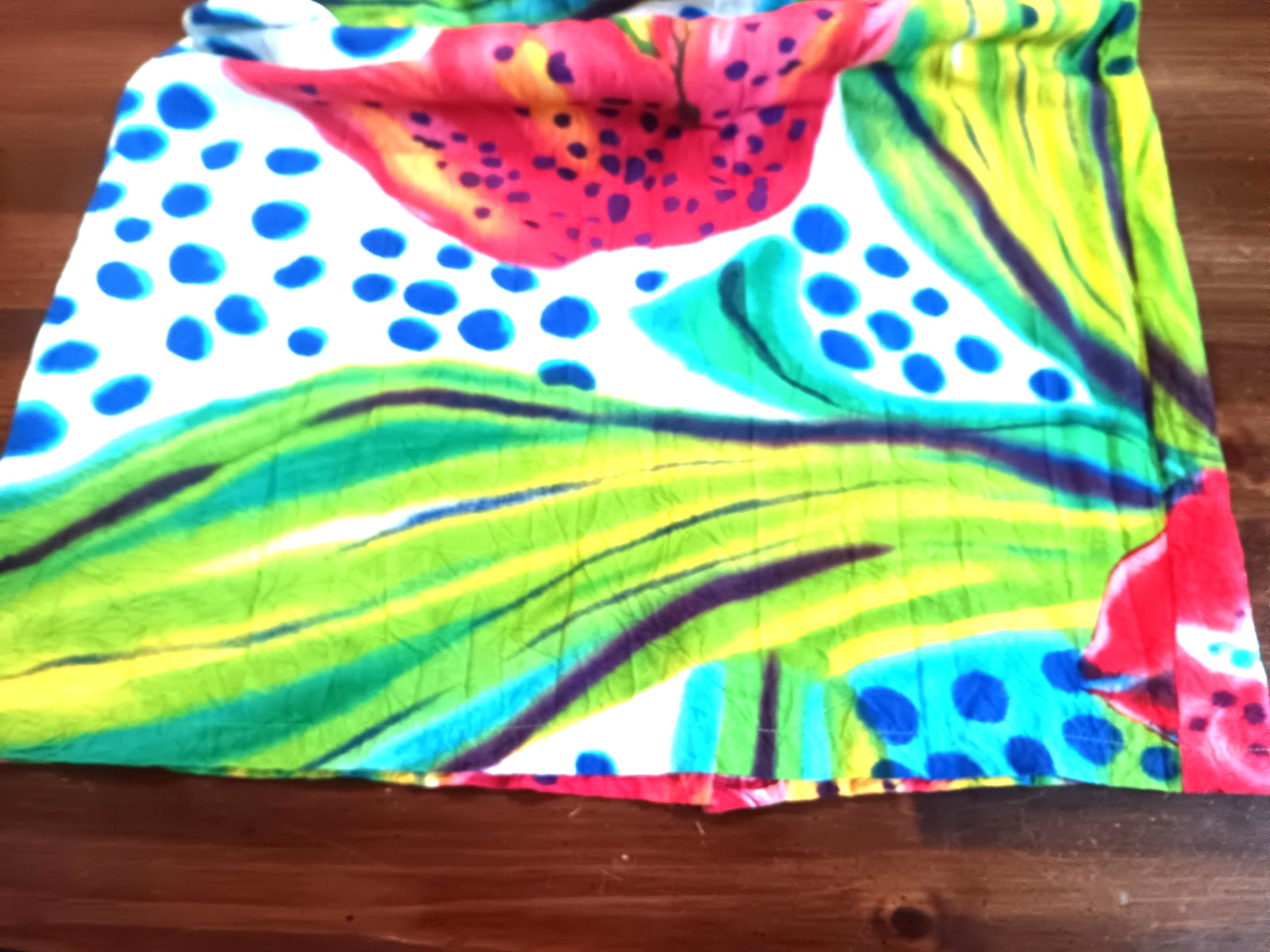 Jams World VTG Sleeveless Dress Glorioso Hawaiian Tropical Beach Cruise XL W304